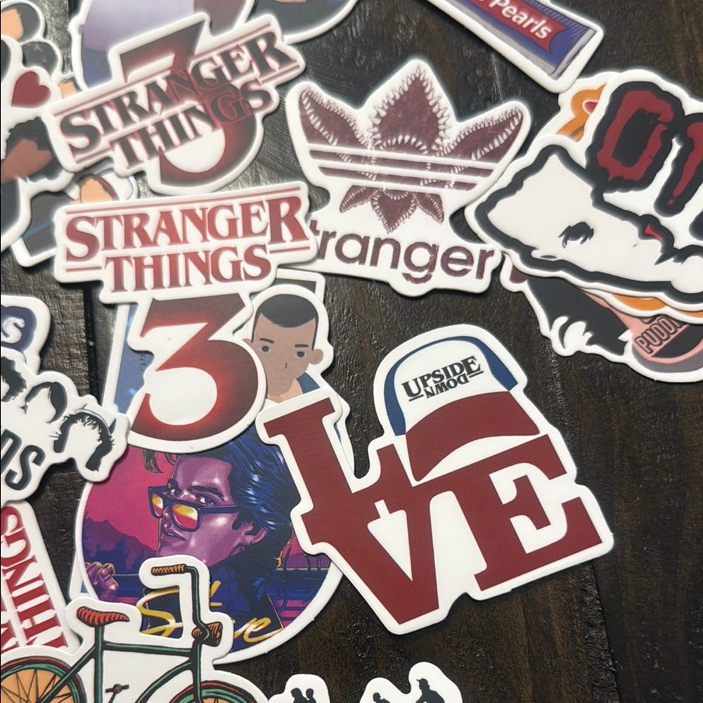 Stranger Things Themed Sticker Pack - Multicolor - Picture 5 of 7
